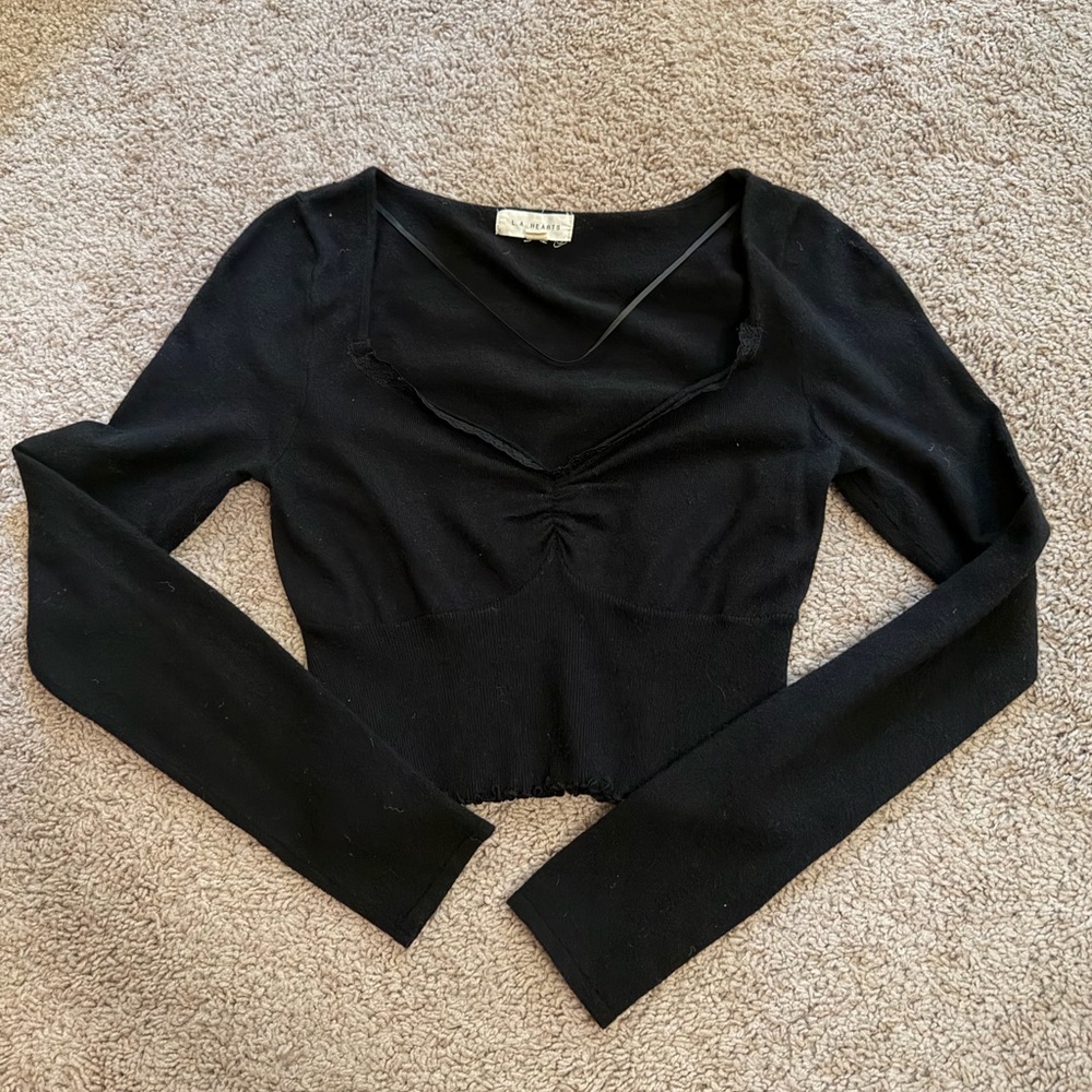 Pacsun Long Sleeve Crop